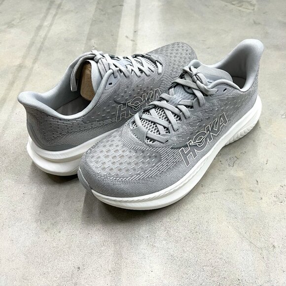Hoka One One Mach 6 Men's Stardust Alabaster 1147790-SLBS - New - Picture 1 of 6
